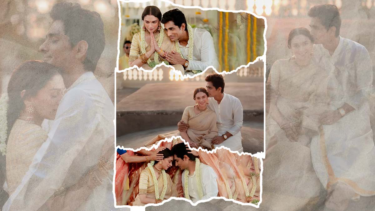 Aditi Rao Hydari and Siddharth's Wedding Announcement